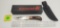 Fixed Blade: Hunting Knife, Winchester, 680-90, Smooth Wood Handle w/ Box & Sheath