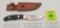 Fixed Knife: Corum, Hunting Knife w/ Sheath