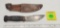 Fixed Knife: Marbles, Hunting Knife w/ Sheath