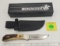 Fixed Knife: Winchester, Hunting, 680-90 w/ Sheath and Box