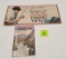 Lot of 2, Winchester Fishing Tackle Catalog 1924, Metal Winchester Fishing Tackle sign