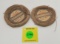 Lot of 2, Winchester No 8411 Shamrock Size 9 Fishing line