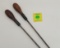 Lot of 2 Cleaning rods