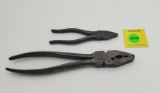 Lot of 2, Winchester Lineman's pliers