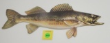 Winchester Fishing Lures Walleye Cardboard Cutout Sign