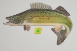 Winchester Fishing Lures Northern Pike Cardboard Cutout Sign