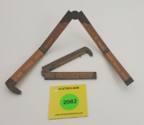 Lot of 2, Winchester folding caliper rules