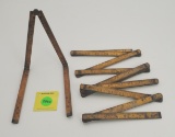 Lot of 2, Winchester zig zag rule and folding rule