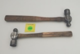 Lot of 2, ball pein hammers, one Winchester