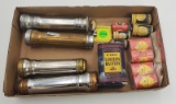 Large Lot of Flashlights and batteries, Winchester and Shapleigh