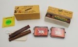 Lot of 4, 2 Winchester Diaphragm turkey calls, Weems Wild call, Burnham Brothers Fox call