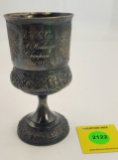 Silver Trophy Goblet Champion H.Weckesser 1892