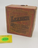 Winchester, 2 piece box, 12 gauge, leader oval, not correct box bottom, empty