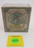 Winchester, 2 piece box, empty, 20 gauge, nu black, paper shot