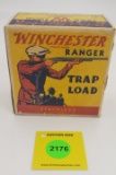 Winchester one piece shell box, ranger trap load, empty