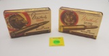 Lot of 2 Weatherby, 300 mag, rifle ammo boxes, bear and tiger, empty