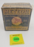 C.I.L Meteror one piece 12 gauge shell box, standard trap load, empty
