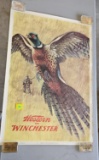 Western Winchester pheasant poster