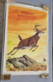 Western Winchester Deer poster