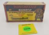 Winchester Slivertip, 0.30 Remington auto loading, super speed, one piece, Full
