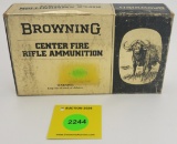 Browning one piece 375 H.&H. Mag , rifle ammunition, 18 rounds