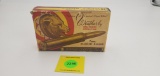 Weatherby one piece, 7 mm Mag. Rifle ammo boxes, bear, full