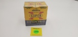 Western one piece 12 gauge shell box, super x, heavy long range, short shot string, Full