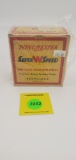Winchester one piece 16 gauge shell box, super w speed, long range, full