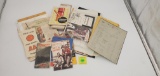 Large Lot of Misc. paper products, books, stickers, flyers