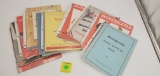 Large Lot of Misc. paper goods, Manules, price list, catalogs