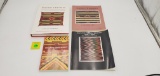 Lot of 4 Misc. Navajo Weaving/Textiles books