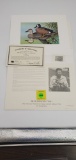 1983 Missouri Waterfowl Stamp w/stamp 10/1000