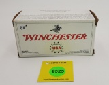 1 piece, Winchester, 380 Auto, 95 gr. Full metal jacket, 6 missing from box