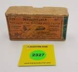 2 piece, Winchester, 7.63 m/m, .30 Cal. Mauser Full Patch, empty