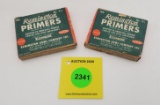 Lot of 2, Remington Primers No 9 1/2, one full, one empty