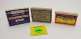 Lot of 3, Winchester Staynless Primers No 120, Winchester Staynless Primers No 108, 2 full, one part