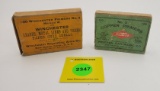 Lot of 2, Winchester Primers No 4 full, Western No 2 copper primers full