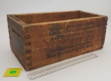 Winchester .22 W.R.F. ammo crate