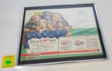Framed Winchester Rebate Store display