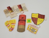 Lot of Winchester advertising, price tags, and business calculator