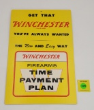 Winchester stand up store display for payment plans