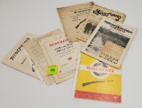Large lot of Winchester price lists, The Sportsmen's Review