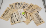 Large lot of Winchester Gun Trader newspapers and American Gunsmith newspapers