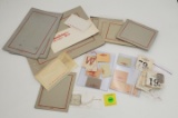 Large lot of The Winchester Store tags, signs and envelopes