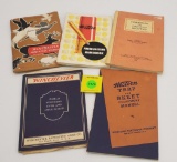 Lot of 5, Winchester and Western ammunition handbooks and manuals
