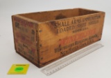 Winchester Super W Speed Small Arms Ammunition Skeet Loaded Shot Shells .410 12m/m Ammo Crate