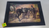 Green River Whiskey tin advertising sign