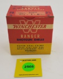 Winchester ranger shotgun shells, one piece, 20 gauge, full