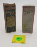 Lot of 2 Winchester oil boxes