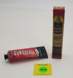 Lot of 2 The modern lubricant, and Naaco gun grease. Both full